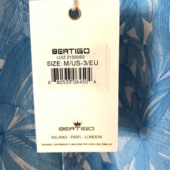 BERTIGO  Long Sleeve Shirts Sz M - Picture 5 of 12